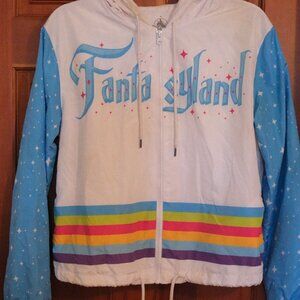 Disney Parks Fantasyland Windbreaker Jacket Size Small